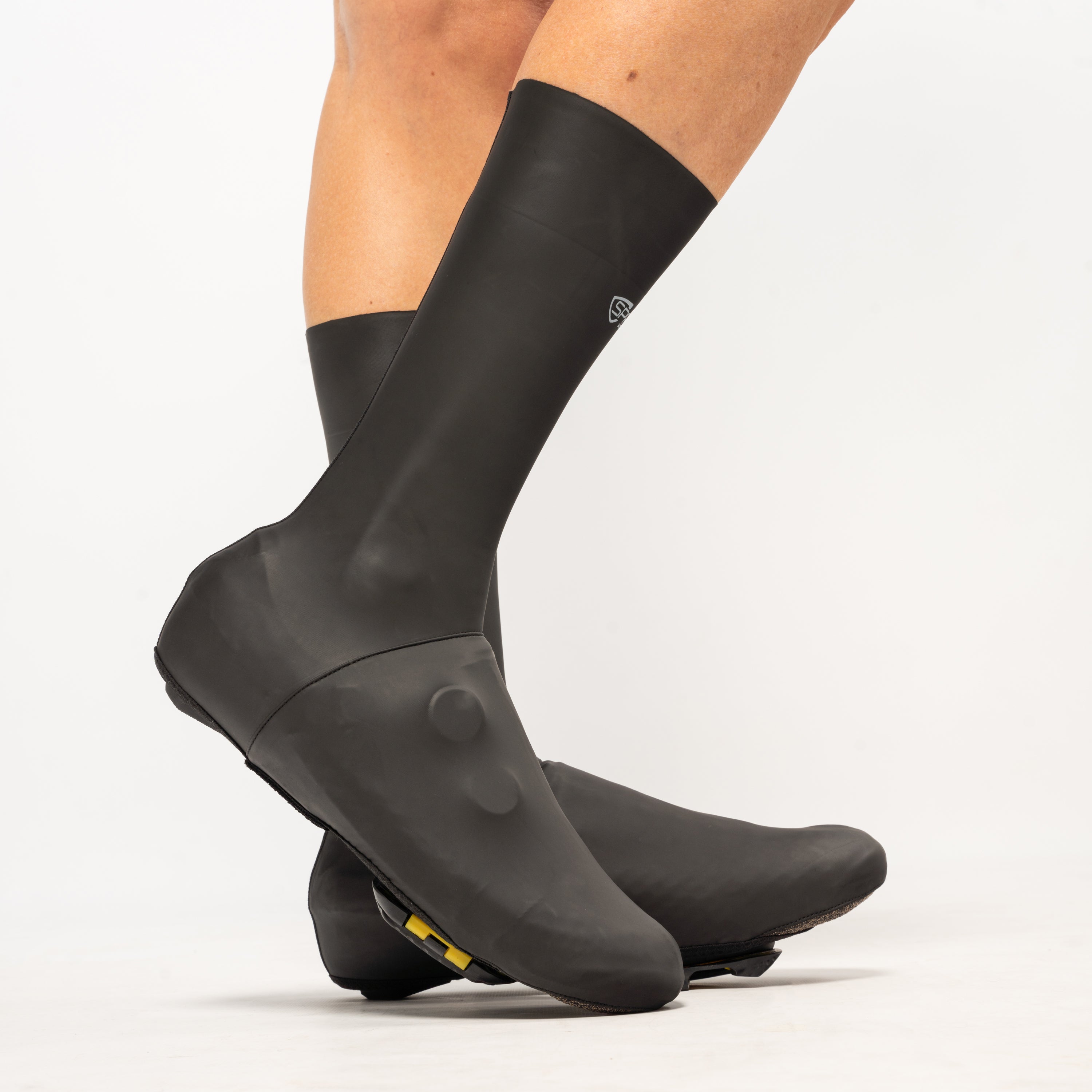SPATZ AQUASOKZ LONG SHOE COVERS BLACK