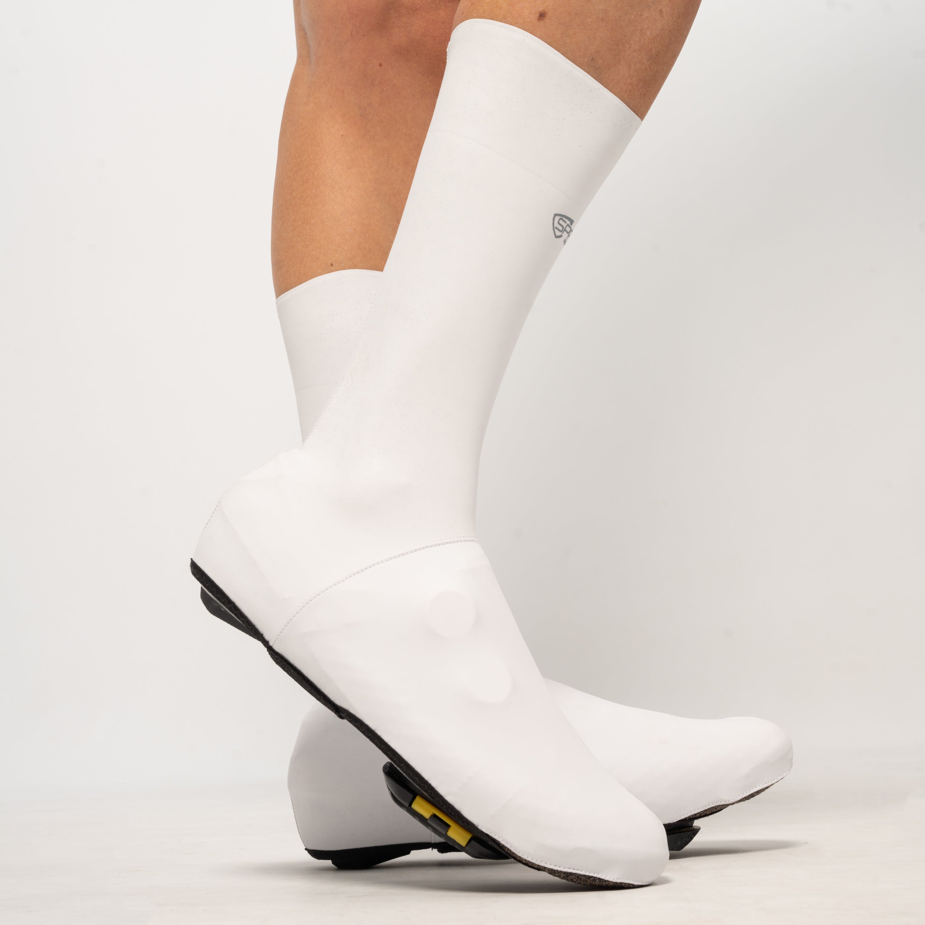 SPATZ AQUASOKZ LONG SHOE COVERS WHITE