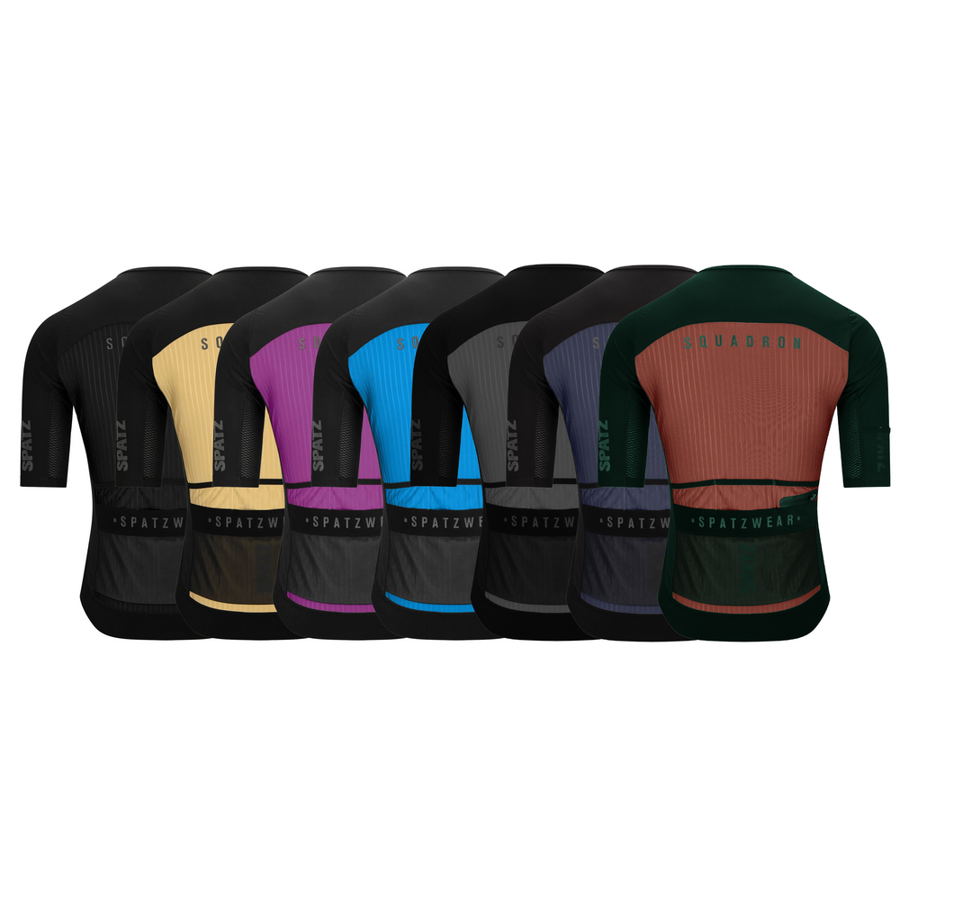 SQUADRON SS JERSEY BLACK M (92-105cm)