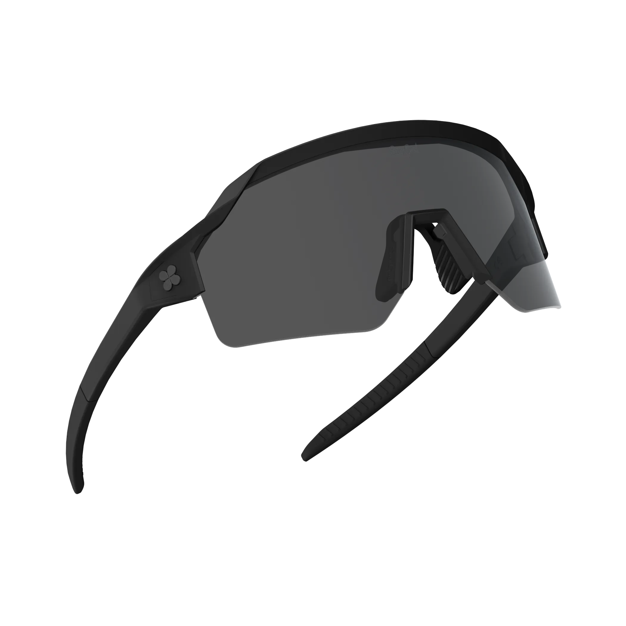 Ultras Matte White with Iris HVBlue Lens