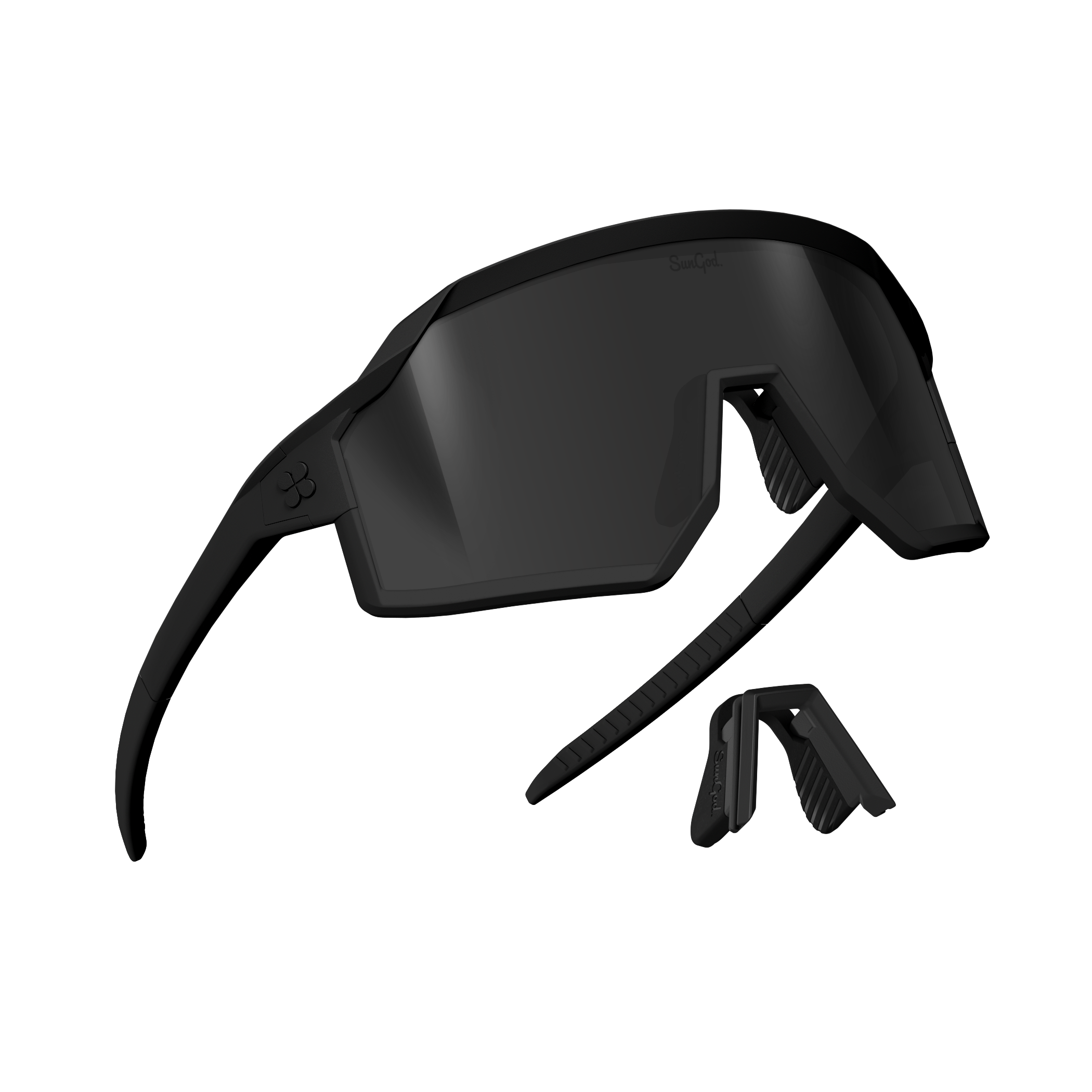Ultras Matte Grey with Fire Lens