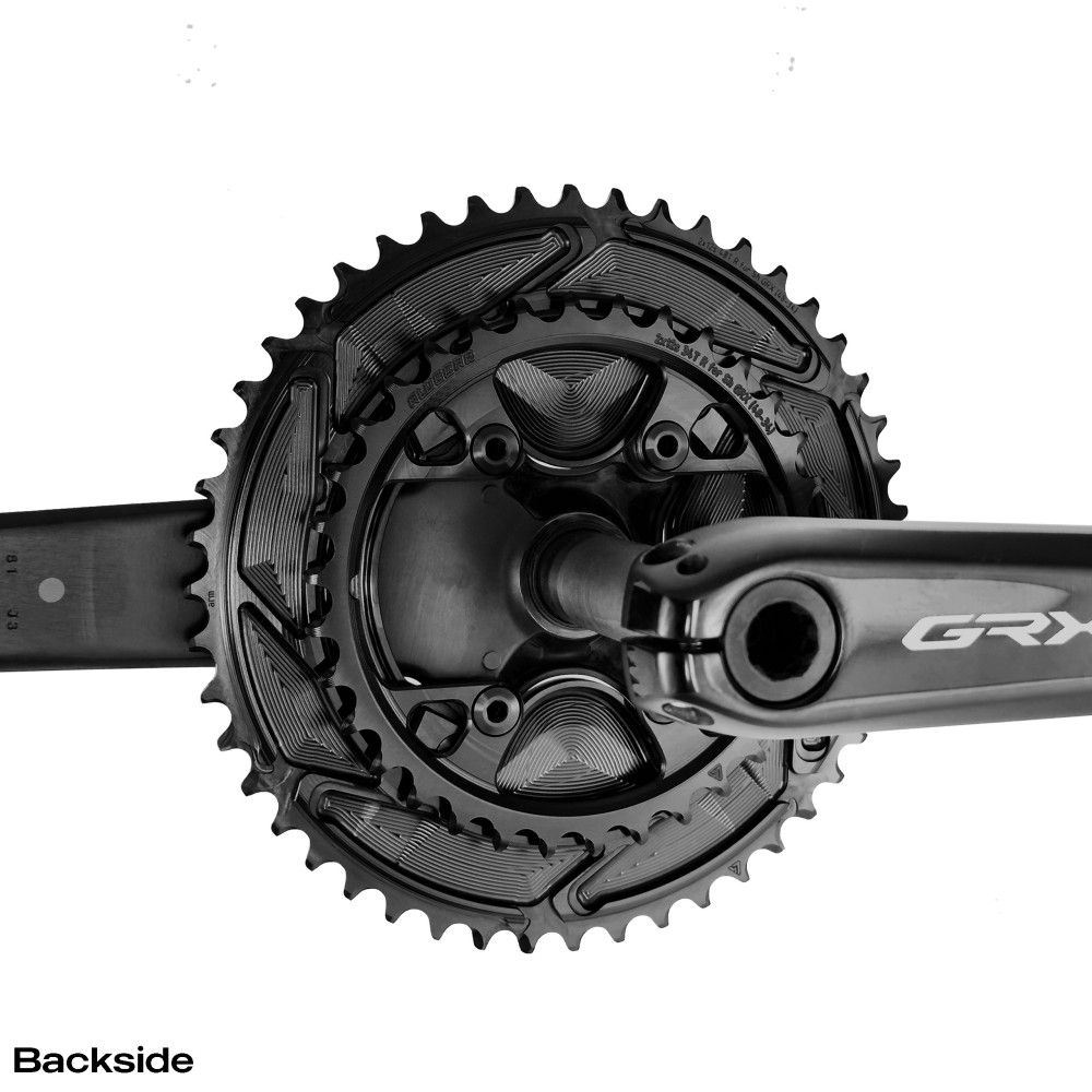 Chainring Set 2-speed Round AERO SHI GRX