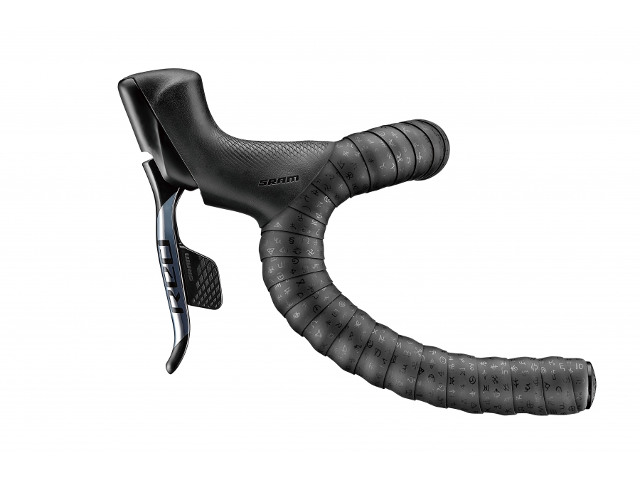 Leather Touch Hieroglypic Black Sticky