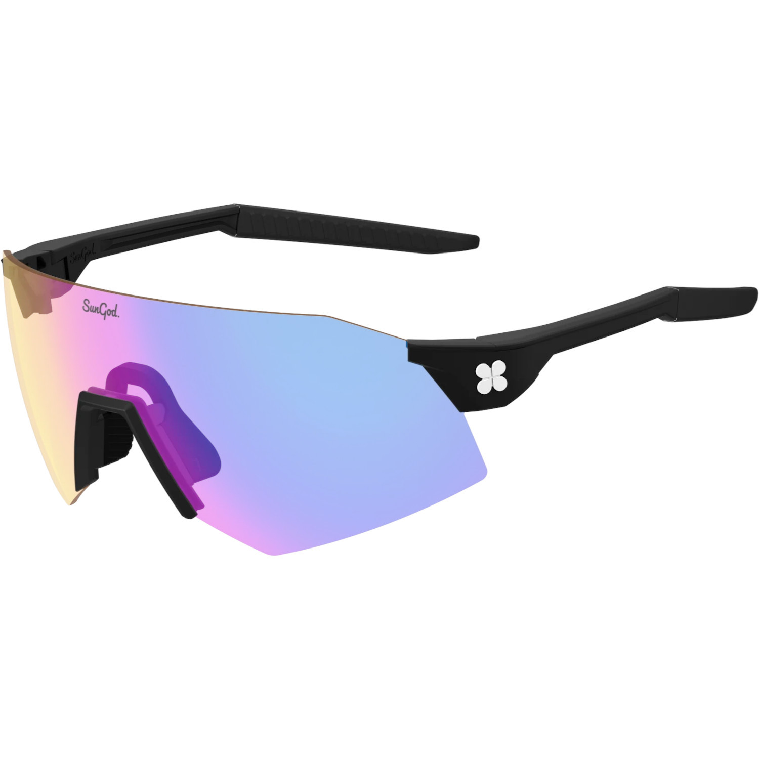 Pace Ultras Matte Black/Iris HV Blue 8KO