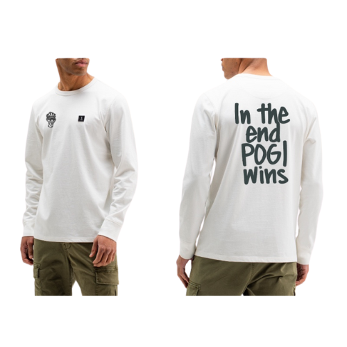 Zesdaagse shirt Pogi - Wit