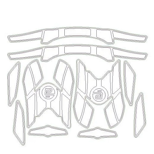 Replacement pads 2.0 Omega