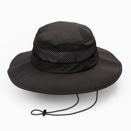 ESSENTIALS JUNGLE HAT BLACK & ORANGE