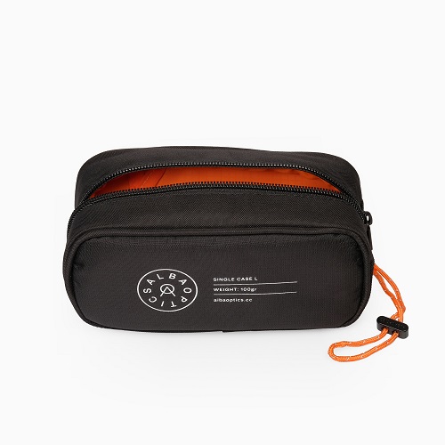 SINGLE CASE LARGE BLACK & ORANGE